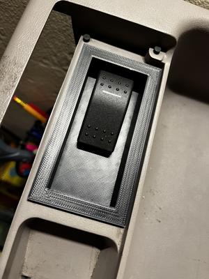 87-93 Mustang Foxbody Ash Tray Replacement for Rocker Switch or Subwoofer Knob