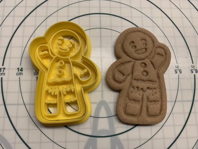 Gingerbread man cookie cutter
