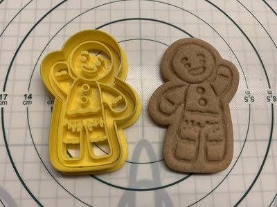 Gingerbread man cookie cutter