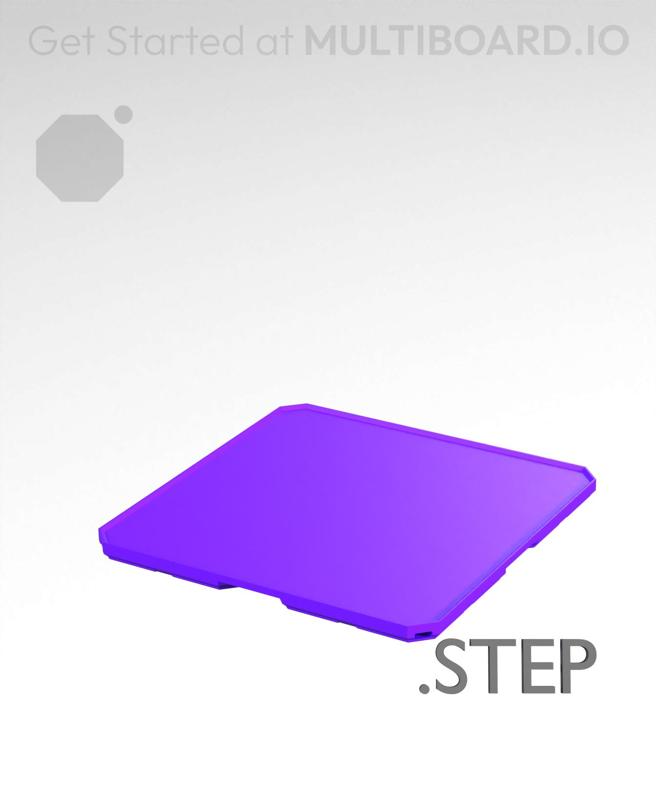 2x2x0·25 - Multibin Insert - STEP Remixing File