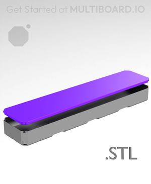 4x1 - Multibin Top - STL Remixing File