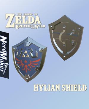 Hylian Shield - Zelda Breath of the Wild / Tears of the Kingdom - Life Size 