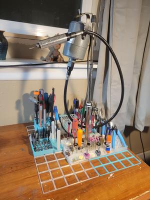 #Gridfinity Workbench Dremel Bit storage Remix