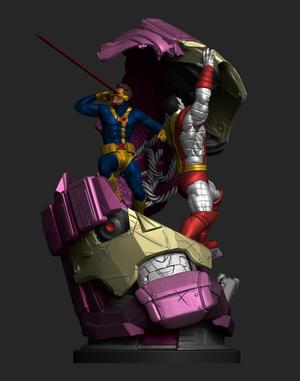 Cyclops-Colossus Statue