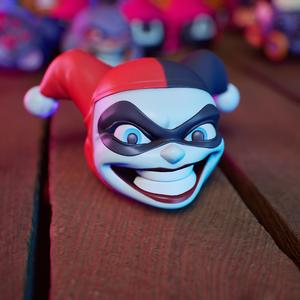 Li'l Harley Quinn Head - #MASKtober - DC Comics Fanart Collectible