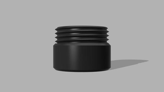 Simple Threaded 30x36 Jeweler's Loupe Case / Box