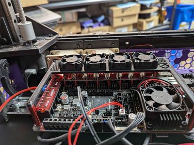 BTT Manta M8P Cooling Fan Plate