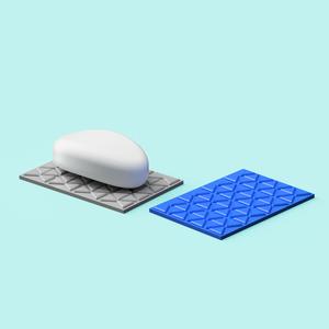 Tessellation Patterned Soap Dish 