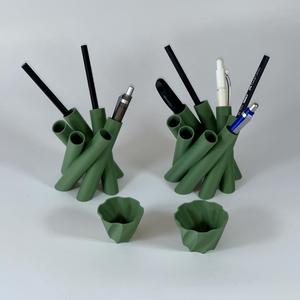 Pen Holder Cup Desk Organizer Office Decoration in 2 Sizes