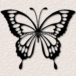 butterfly wall art swallowtail wall decor insect decoration