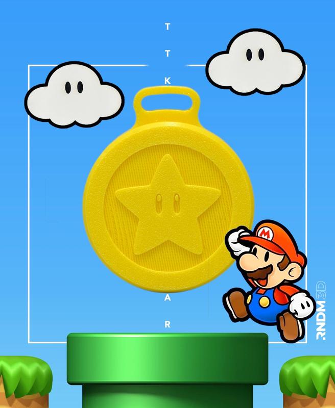 TTK SUPERMARIO - Trolley Tokens Keychain *by RNDM3D*