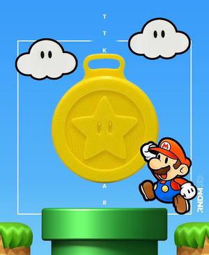 TTK SUPERMARIO - Trolley Tokens Keychain *by RNDM3D*