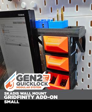 GEN2 Skadis Mount Gridfinity Add-on