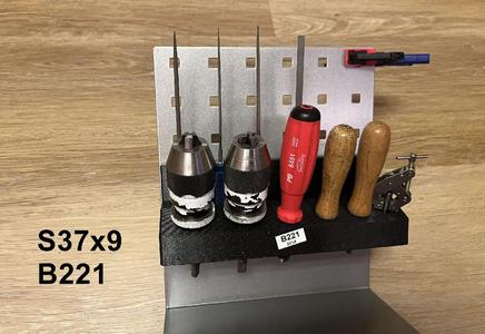 S37x9 - B221 - Feilen und Senker-Set   