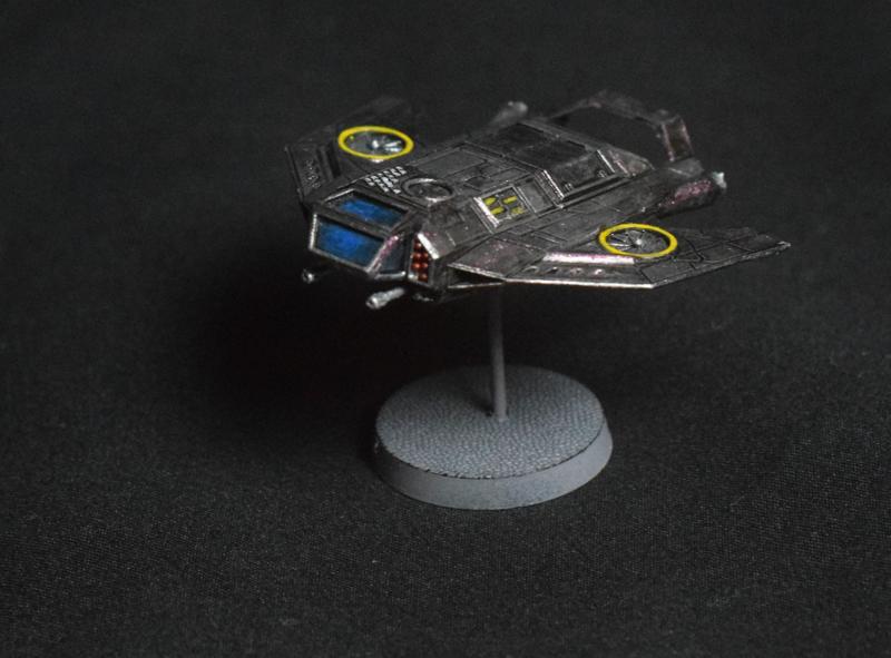 1:270 scale Nighthawk scout fighter