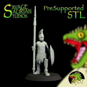 Skeleton Spartan Soldier 1 - Pre supported