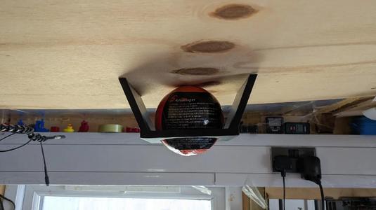 Ceiling Mount Fire Extinguishing Ball Holder   