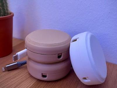 Cable winder/organizer minimalistic