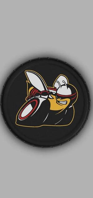 ScatPack cupholder coaster   