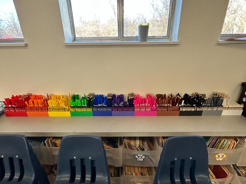 Classroom Marker, Color Pencil, Crayon Holder