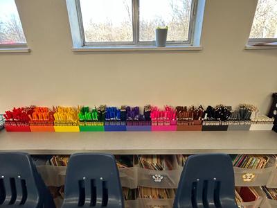 Classroom Marker, Color Pencil, Crayon Holder