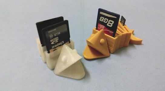 SD card holder fish
