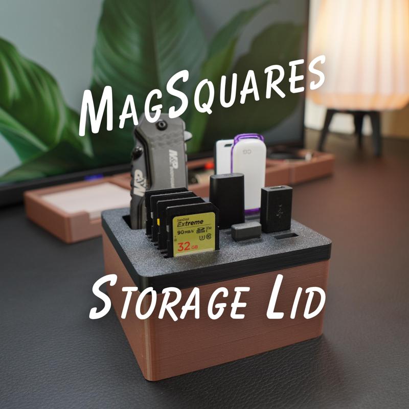 1x1 Storage Lid - MagSquares