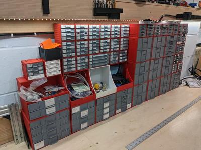 Various Size Stackable Resistor Storage Box