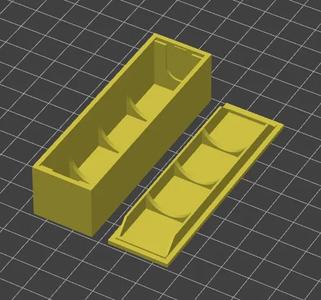 18650 Li-ion battery holder with spring contacts   