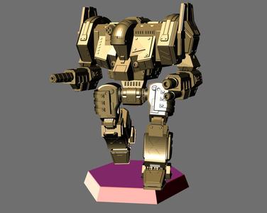 MW4 Templar Battletech Miniature