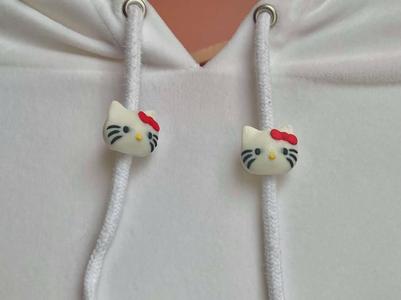 Hello Kitty Drawstring Aglet Charm Accessory 