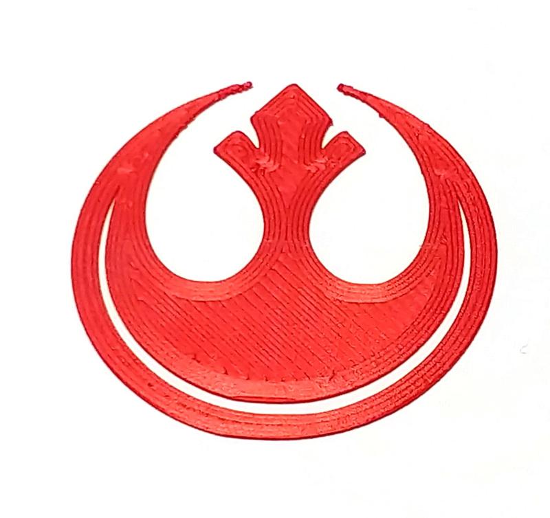 Star Wars Rebel Symbol Bookmark
