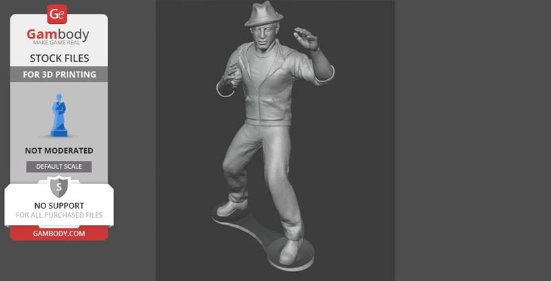 Retired Rocky Figurine