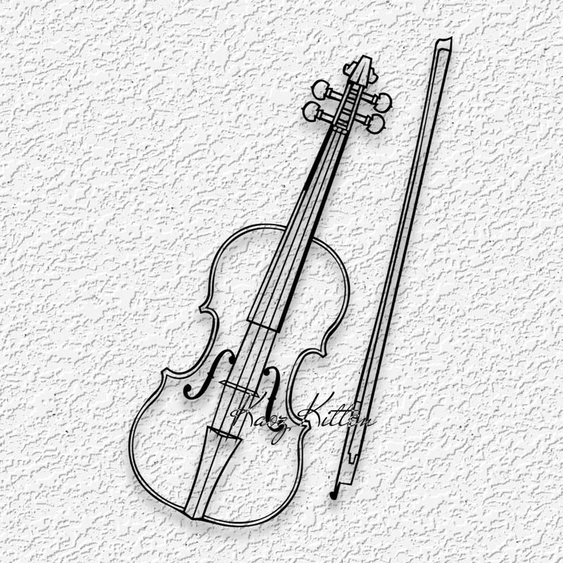 VIOLIN wall art musician home decor
