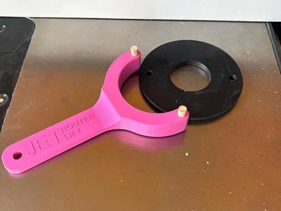 Pin Wrench for router table insert   
