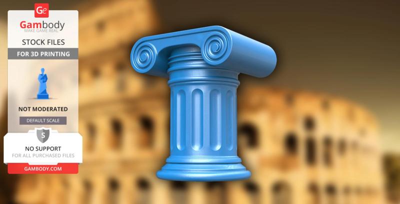 Greek Column Stand