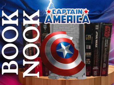 Captain America Book Nook