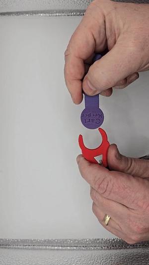 Quarter Cart Keeper Keyring - Take It with you