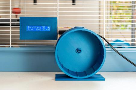 Hamster Tracker Wheel   