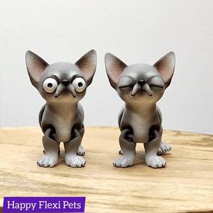 Richard the Chihuahua - articulated toy dog