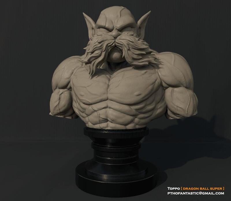 Toppo STL - Dragon Ball Super - 3D Print Model