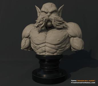Toppo STL - Dragon Ball Super - 3D Print Model