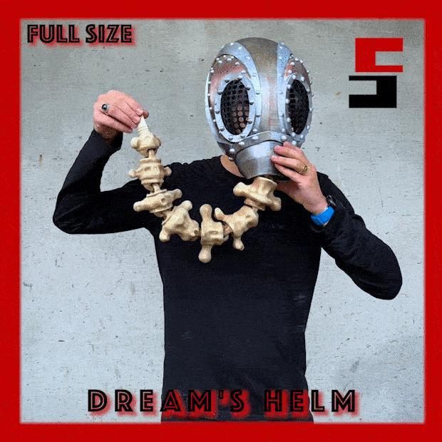Sandman helmet ARTICULATED The Helmet of Dreams Dream's Helm
