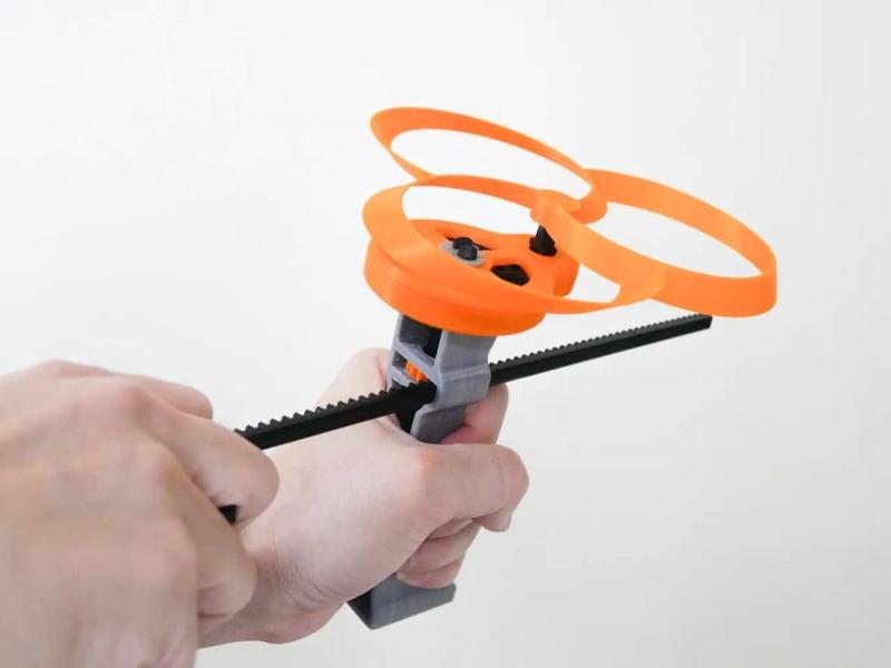 Toroidal propeller launcher (snap-fit model)