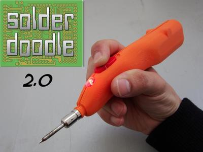 Solderdoodle Pro 2.0: USB Rechargeable Soldering Iron