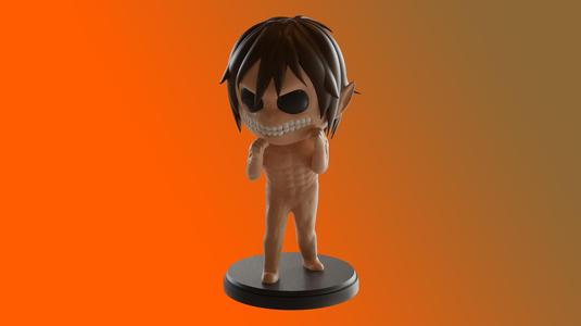 Shingeki no Kyojin - Eren titan