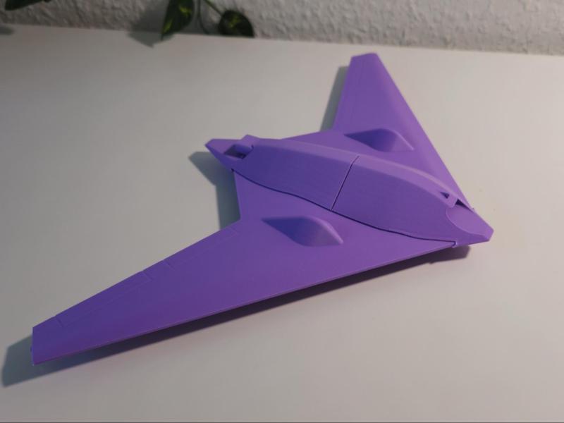 Drone in blended wing design 02