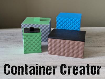 Container Generator - Cubes