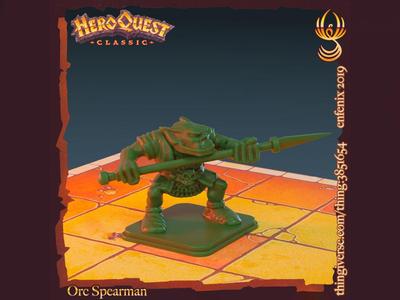 HeroQuest - Orc Spearman
