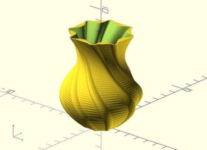 Superformula vase ||